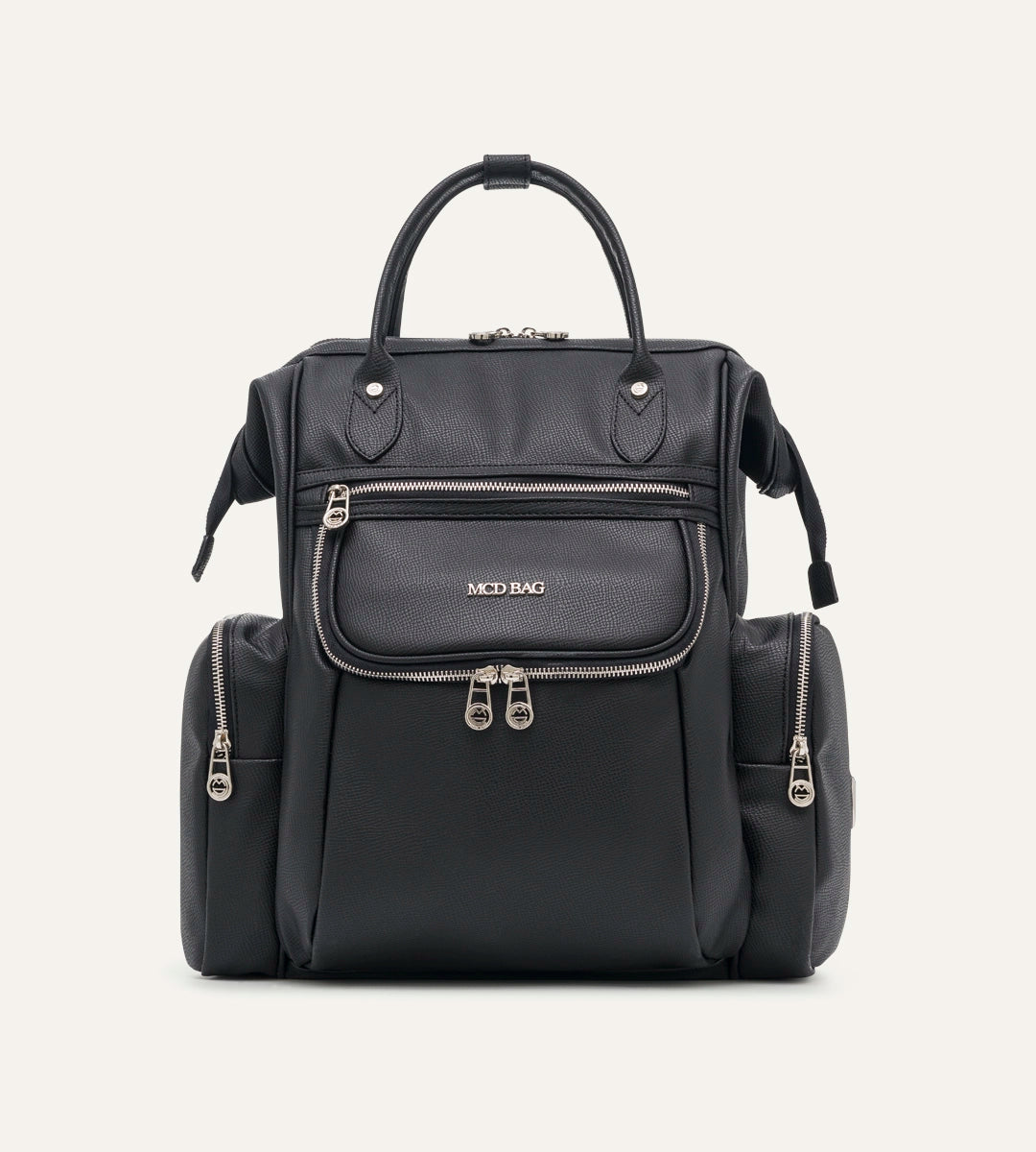 Vista Siyah E. Deri Nikel Bebek Bakım Çantası