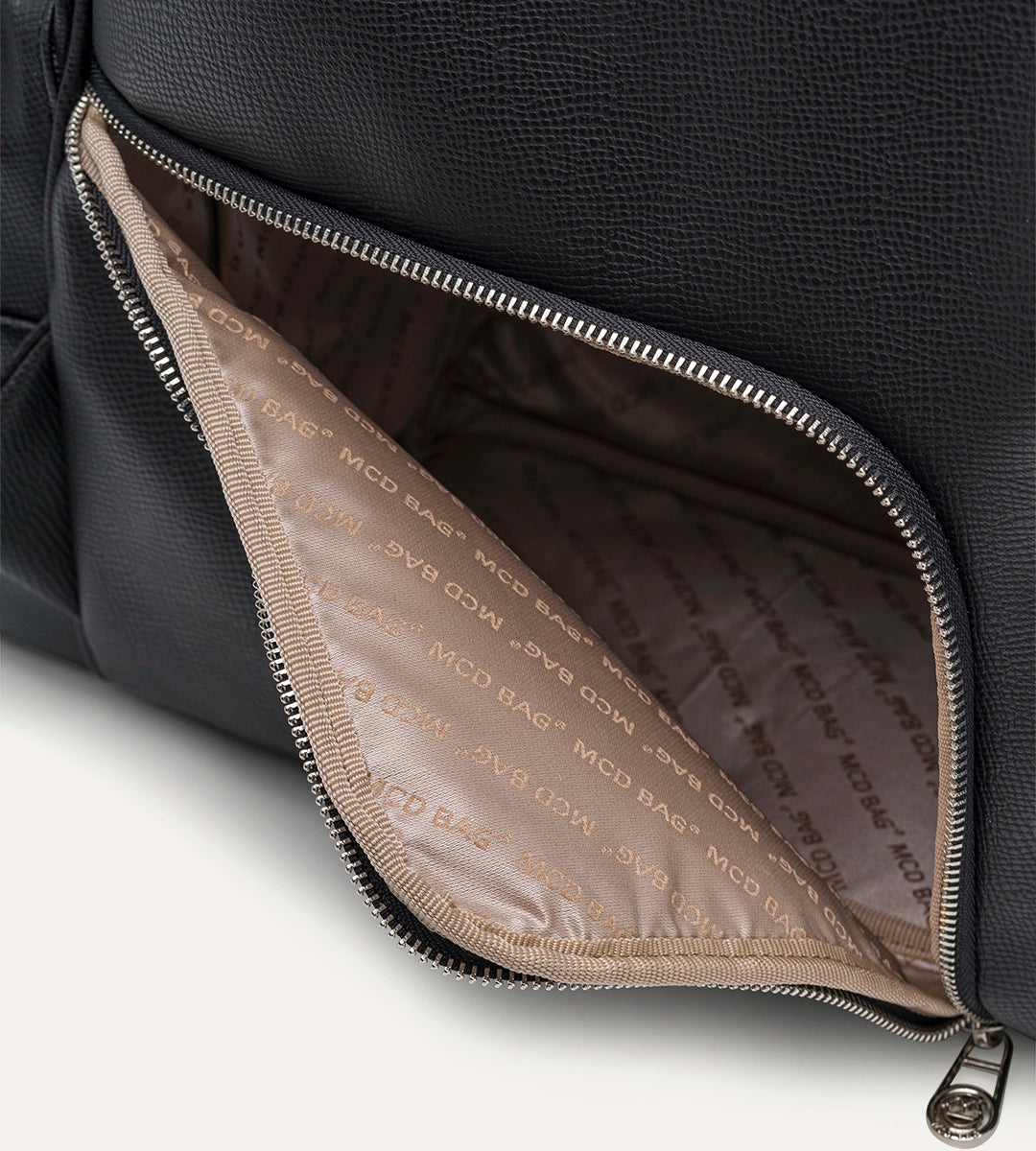 Vista Siyah E. Deri Nikel Bebek Bakım Çantası