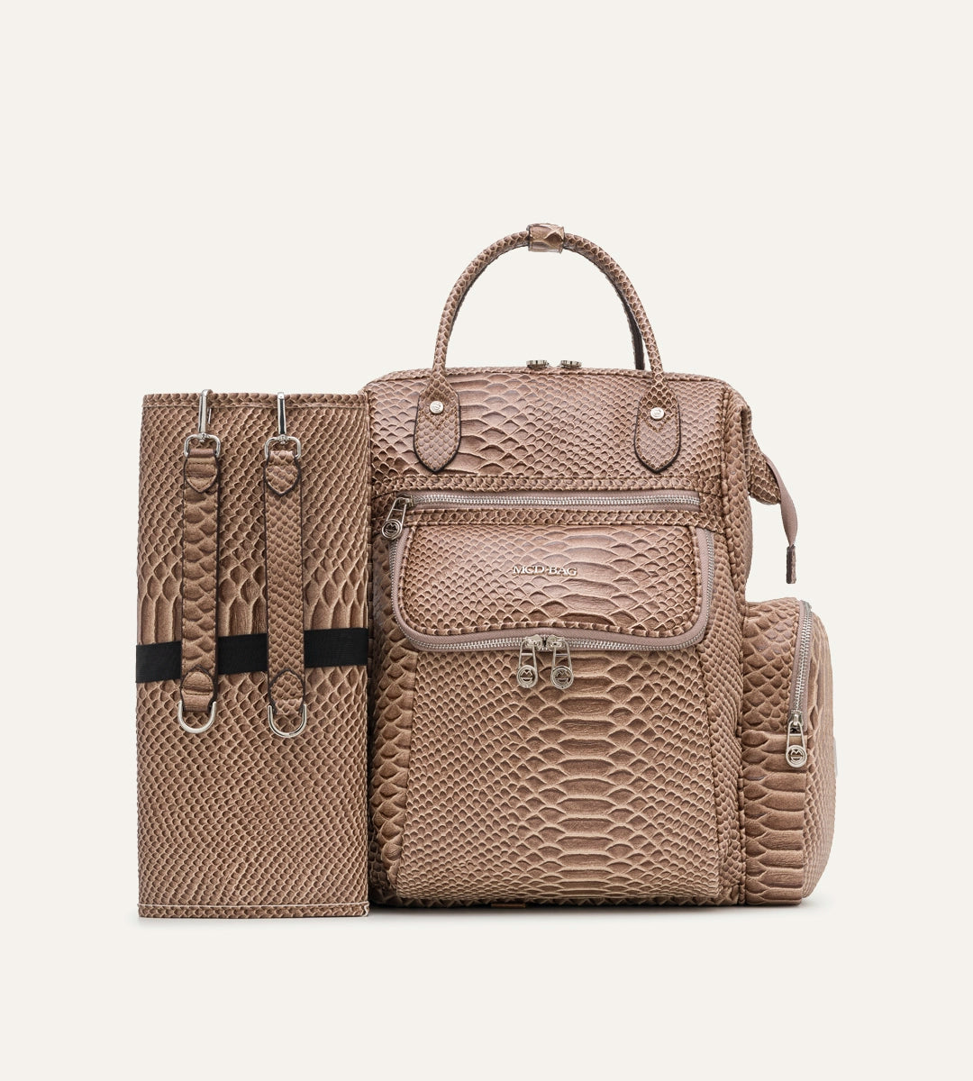 Vista Camel Y. Deri Nikel Bebek Bakım Çantası