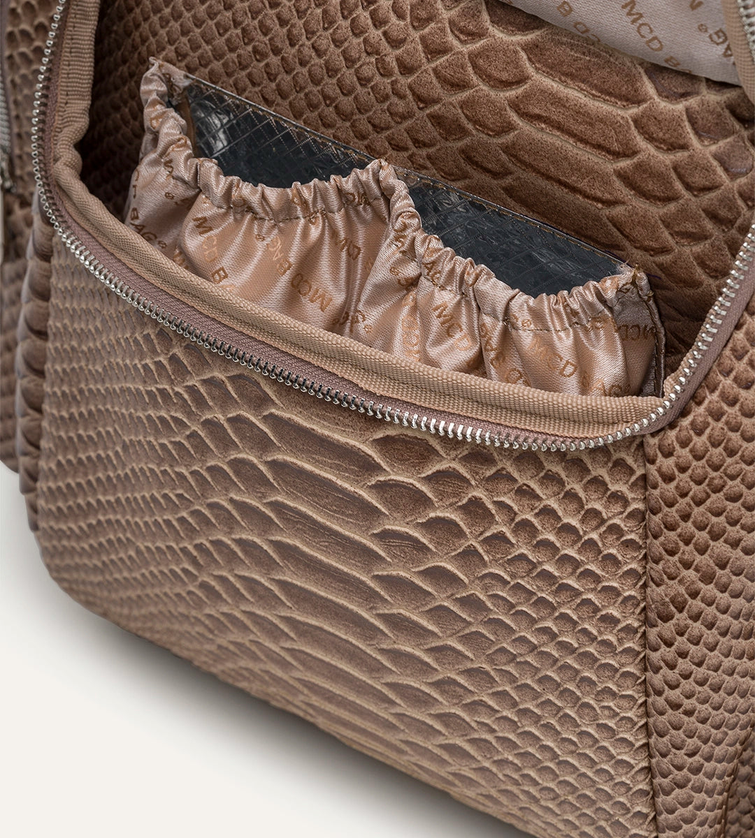 Vista Camel Y. Deri Nikel Bebek Bakım Çantası