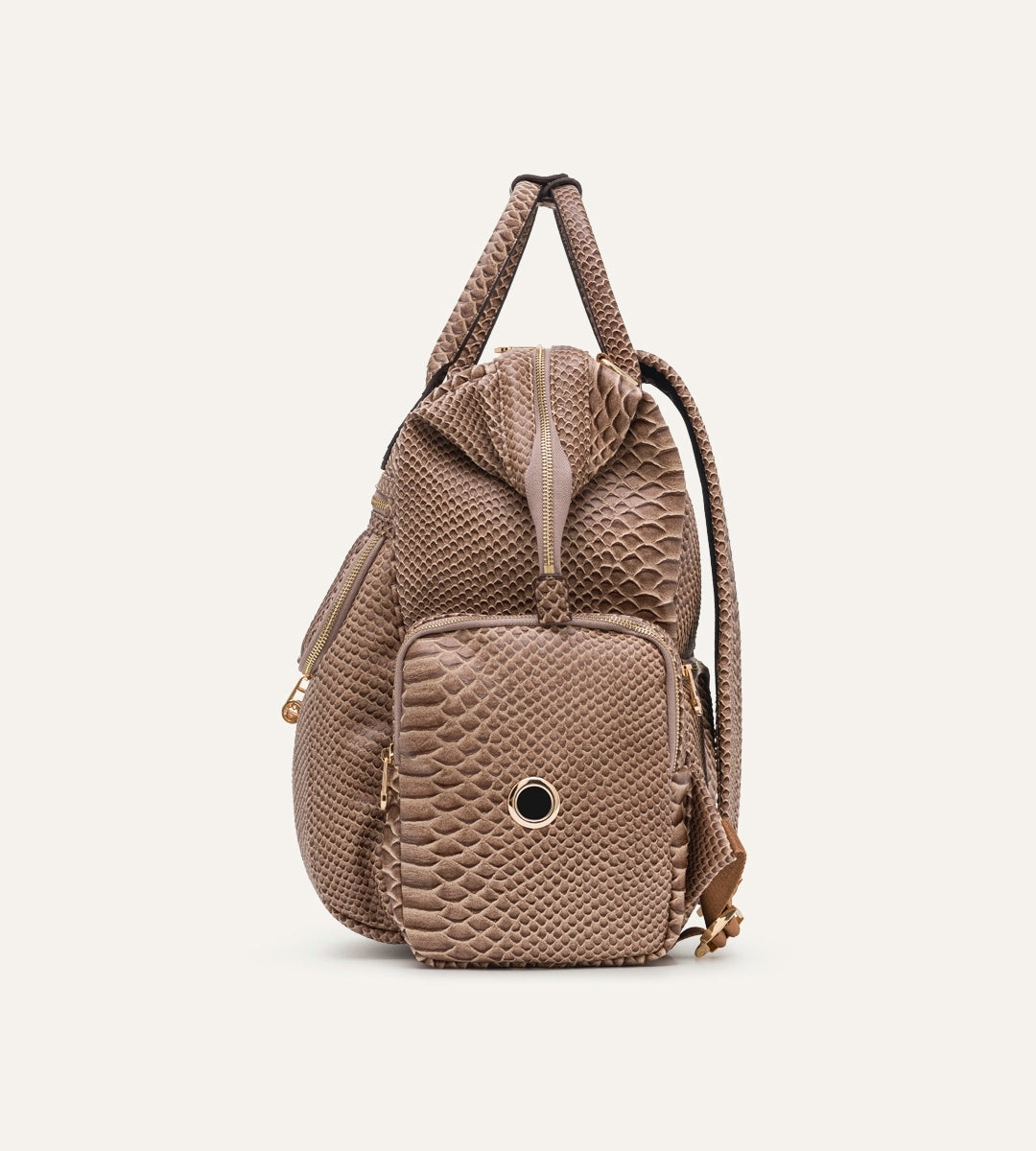 Vista Camel Y. Deri Gold Bebek Bakım Çantası