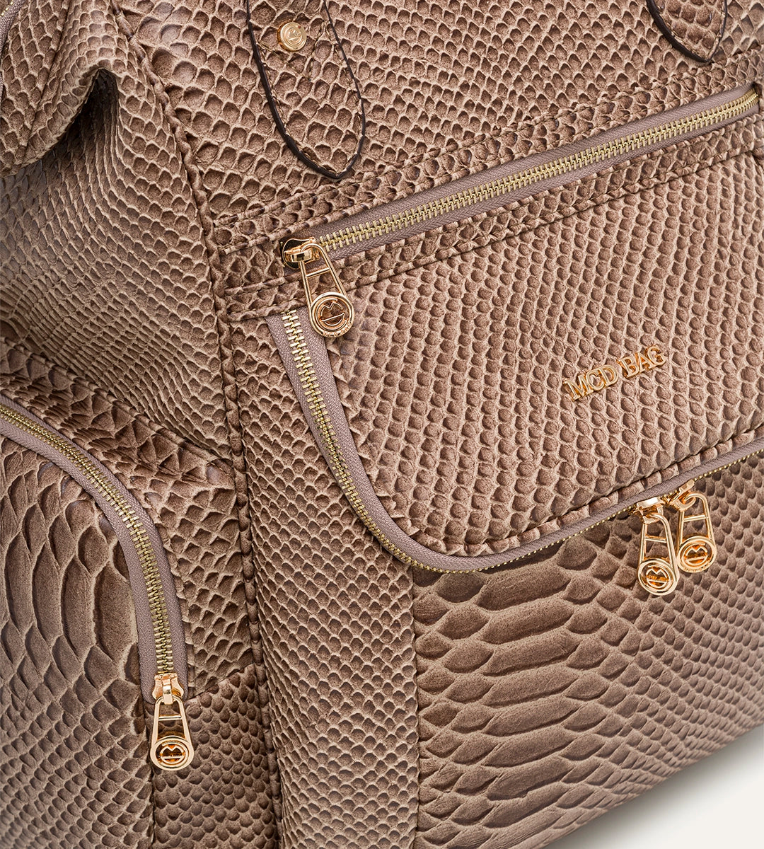 Vista Camel Y. Deri Gold Bebek Bakım Çantası