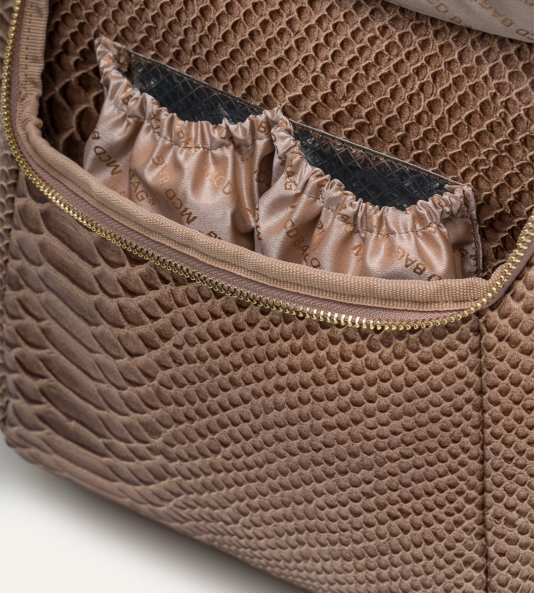 Vista Camel Y. Deri Gold Bebek Bakım Çantası