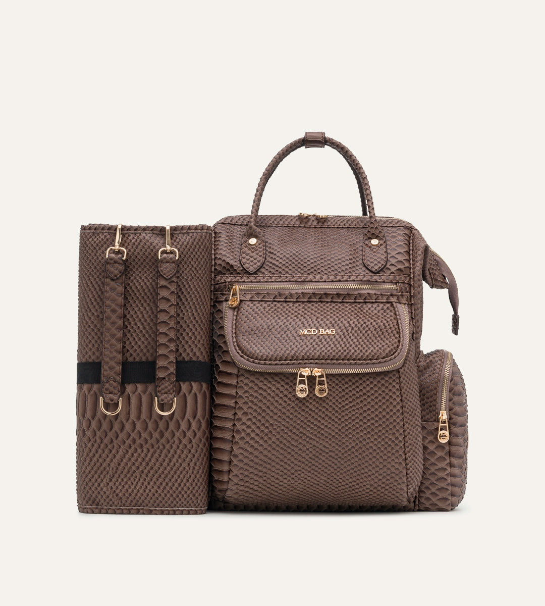 Vista Vizon Y. Deri Gold Bebek Bakım Çantası