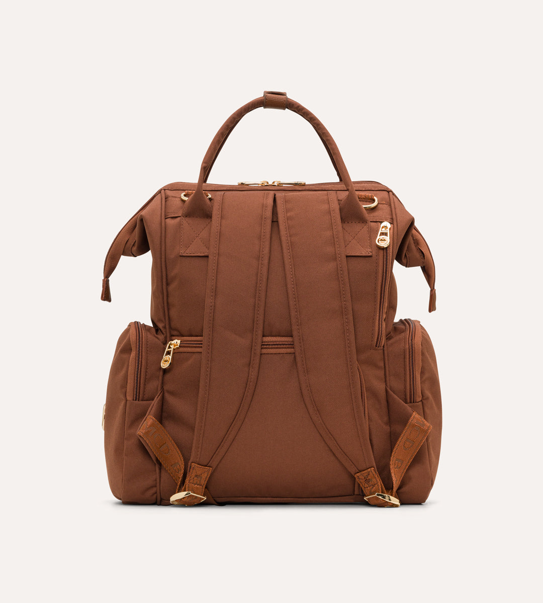 Vista Kahverengi Gold Kumaş Bebek Çantası