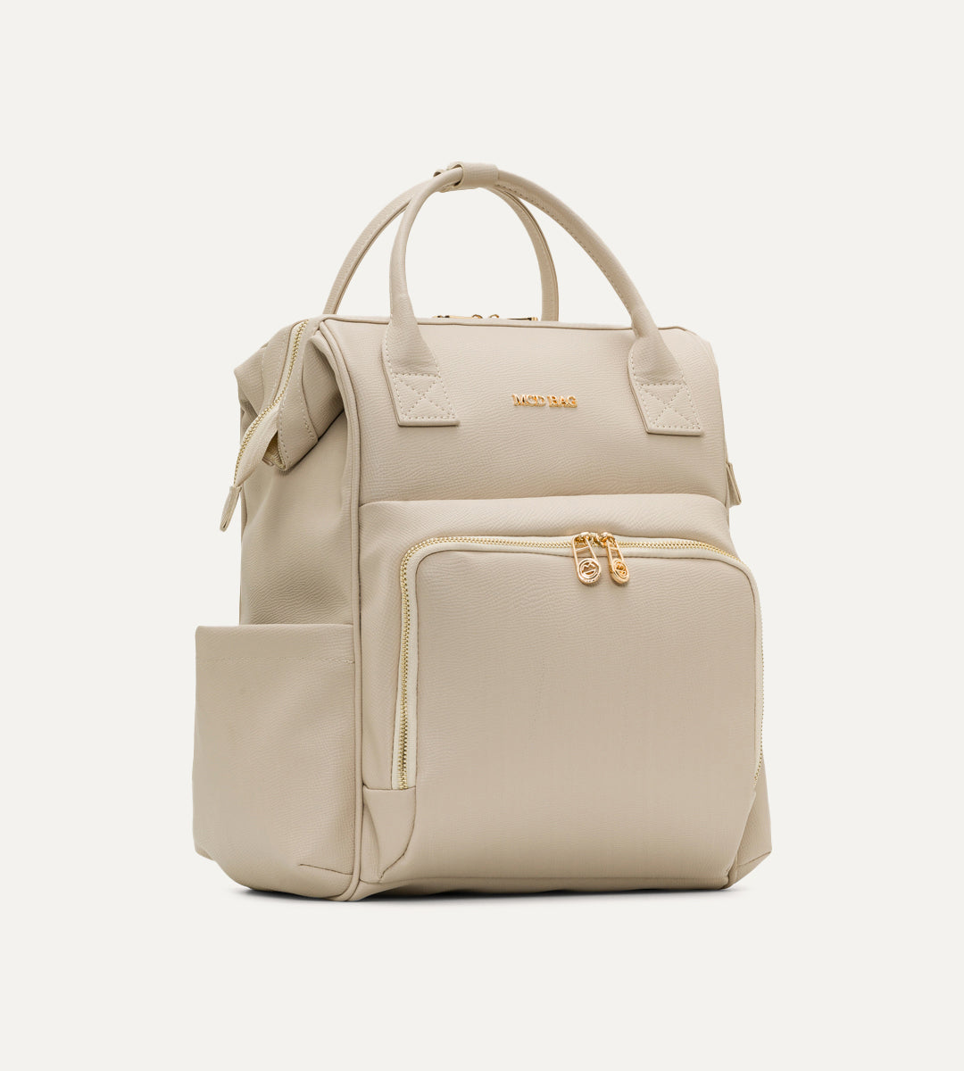 Vera Bej E. Deri Gold Bebek Bakım Çantası