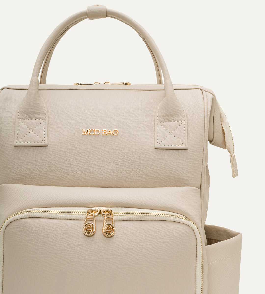 Vera Bej E. Deri Gold Bebek Bakım Çantası