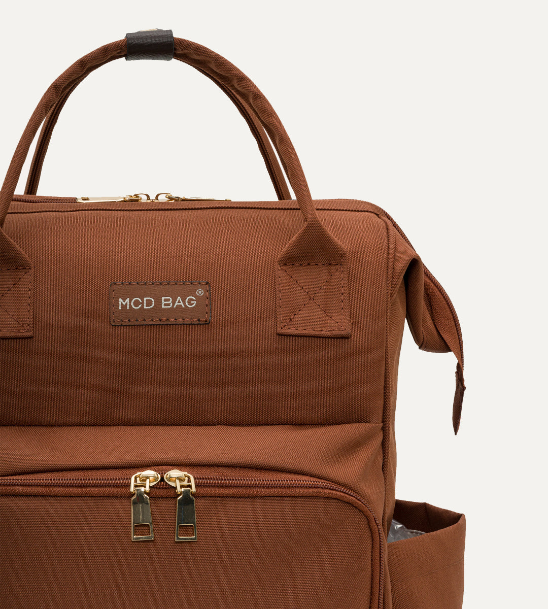 Vera Kahverengi Gold Bebek Çantası