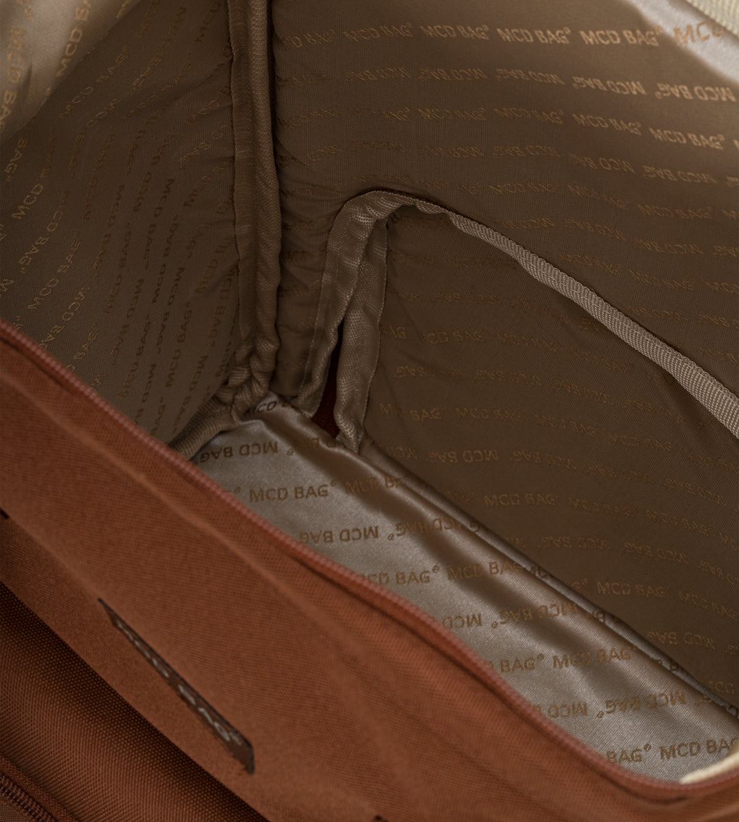 Vera Kahverengi Gold Bebek Çantası