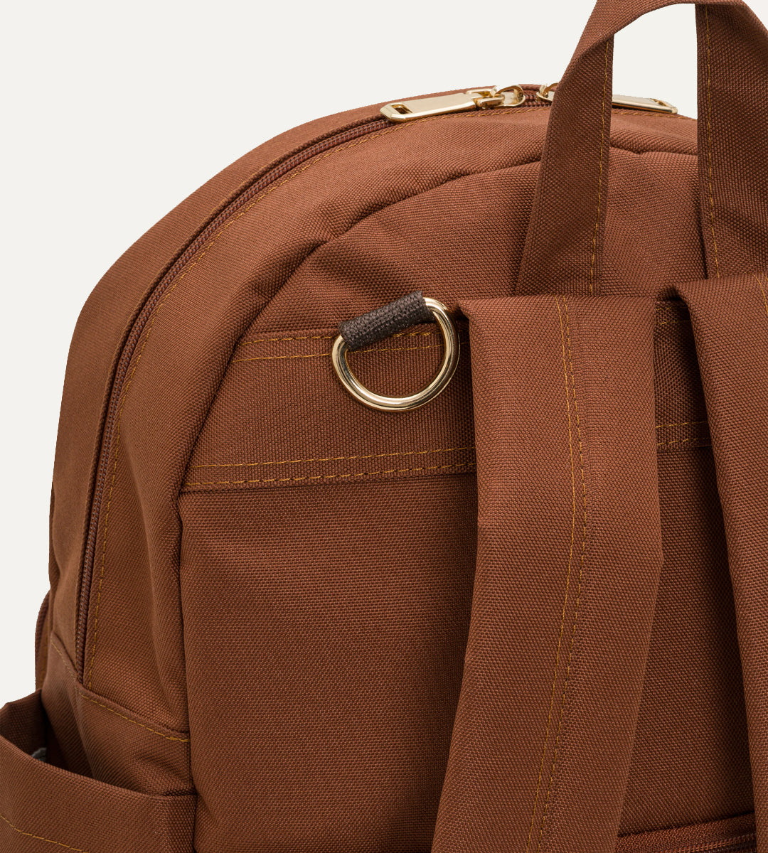 Nata Kahverengi Gold Bebek Çantası