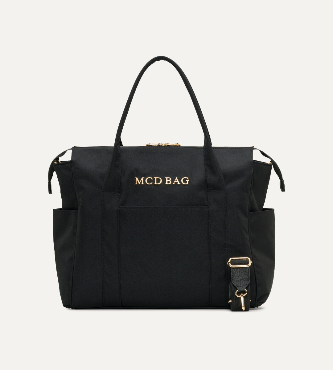 Voyage Siyah Gold Kumaş Valiz