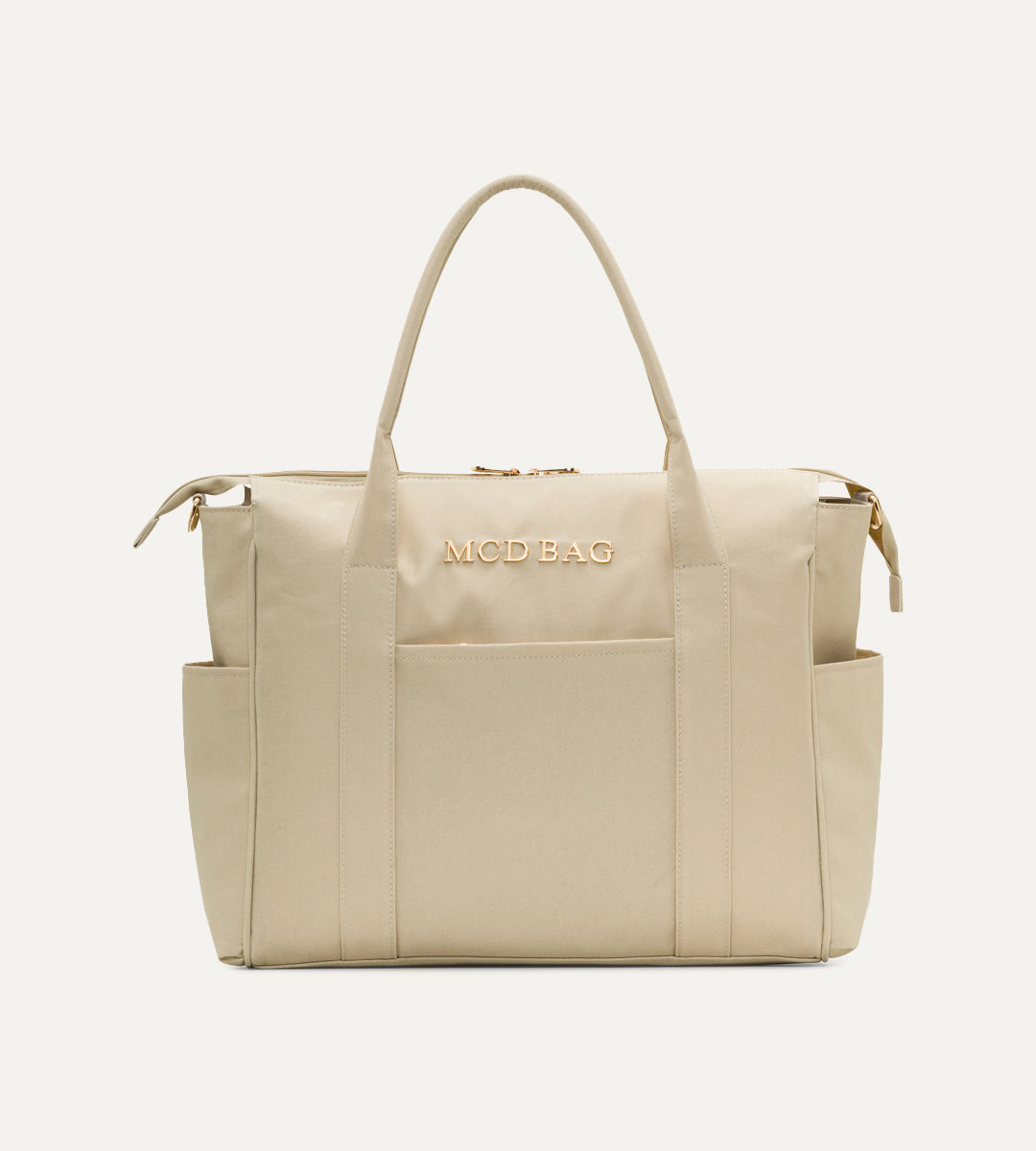 Voyage Bej Gold Kumaş Valiz