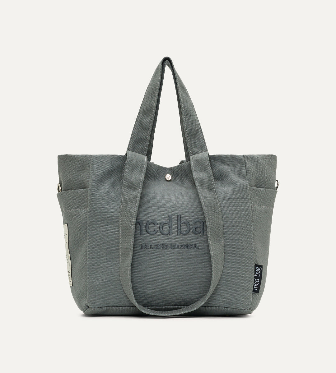 Vina Antrasit Kanvas Çanta Küçük