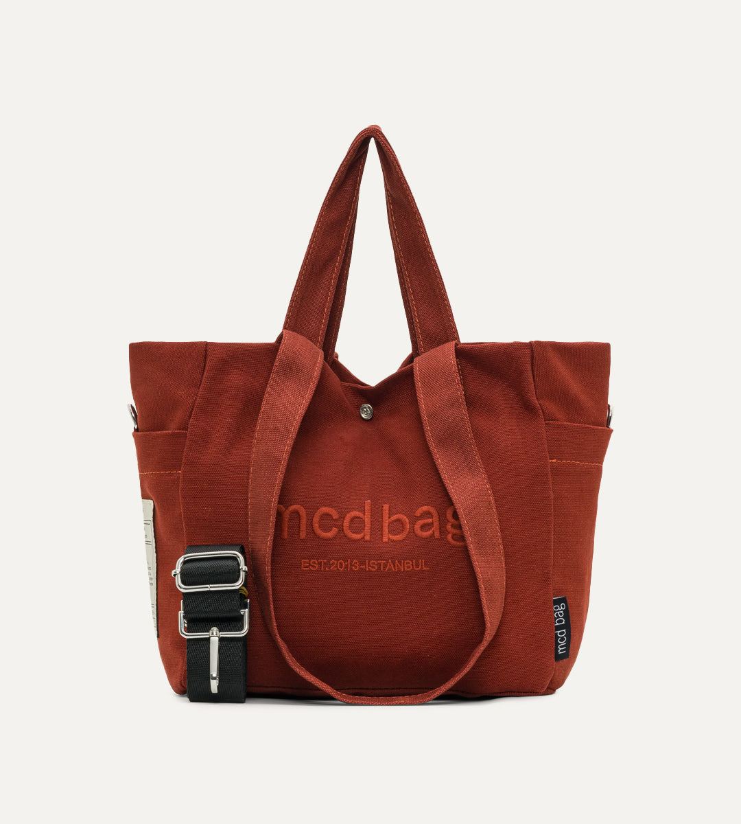 Vina Kiremit Kanvas Çanta Küçük