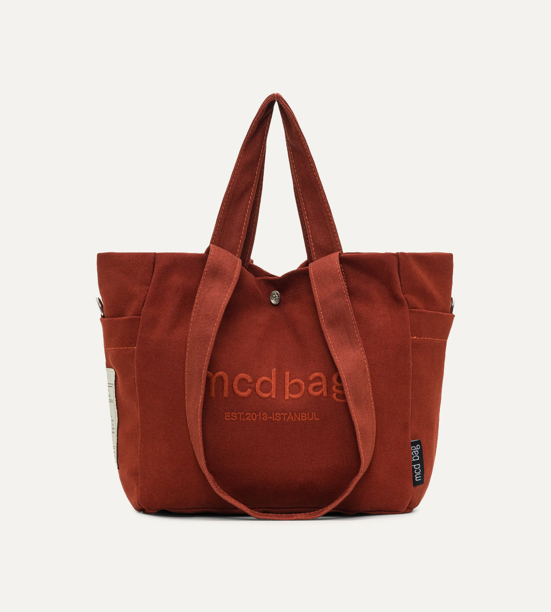 Vina Kiremit Kanvas Çanta Küçük