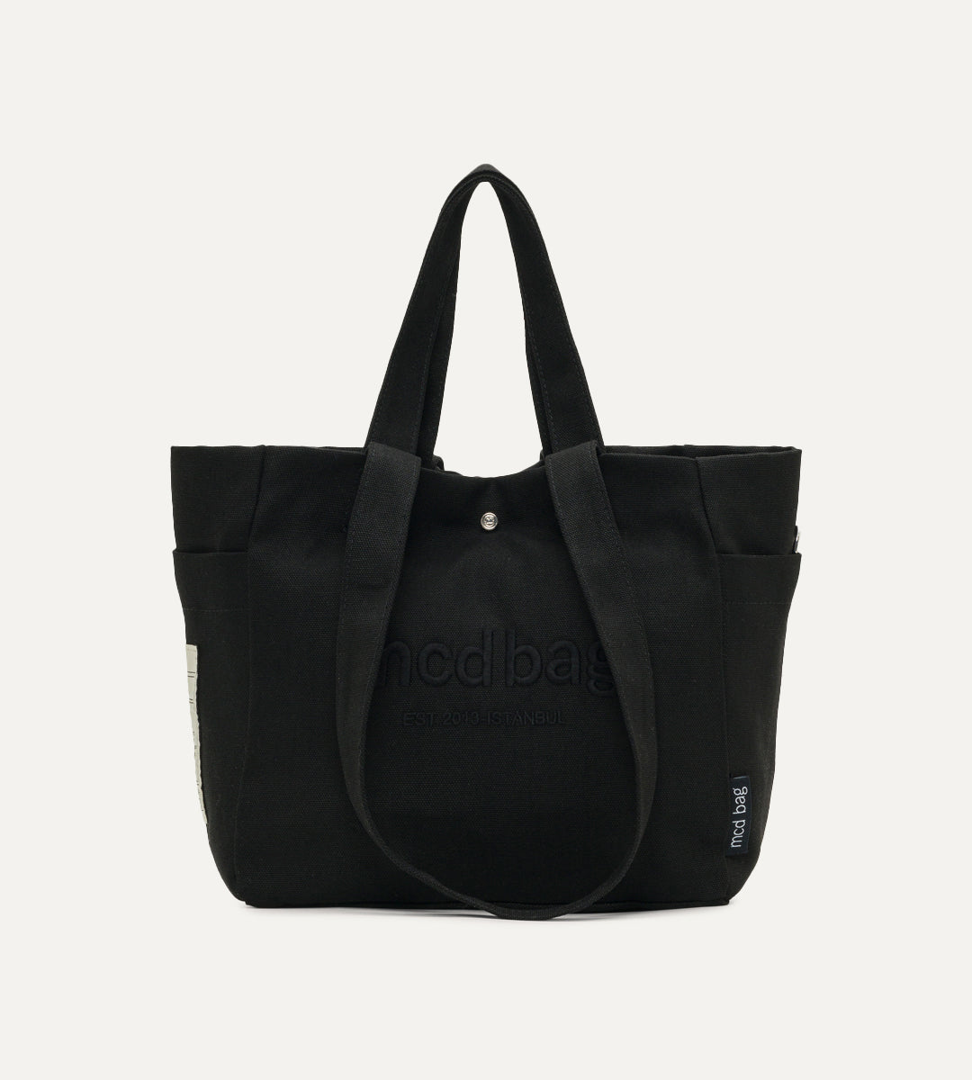 Vina Siyah Kanvas Çanta Küçük