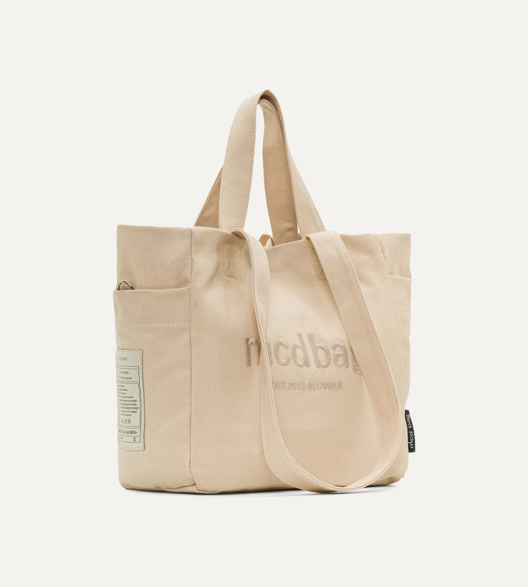 Vina Bej Kanvas Çanta Küçük