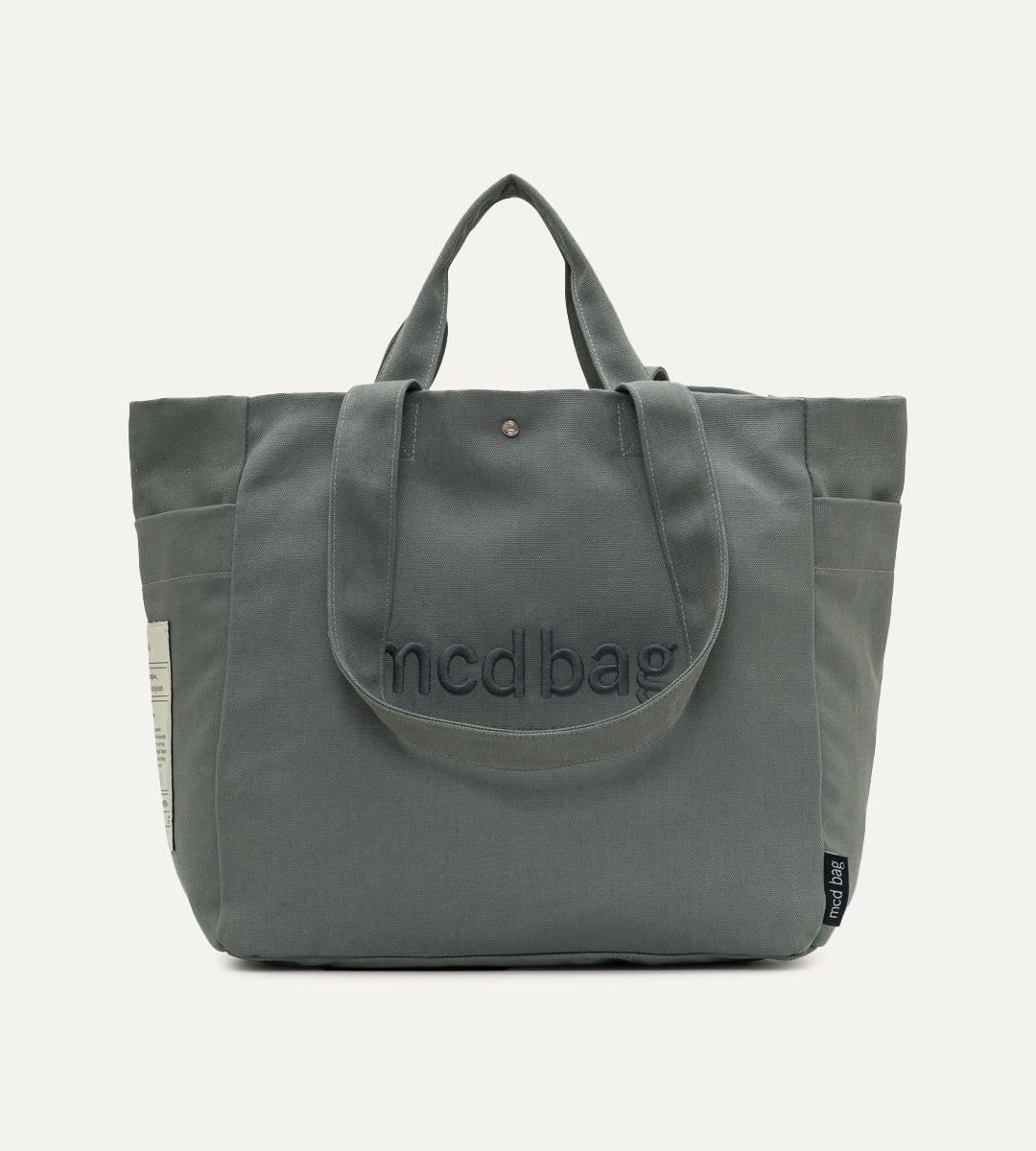 Vina Antrasit Kanvas Çanta Büyük