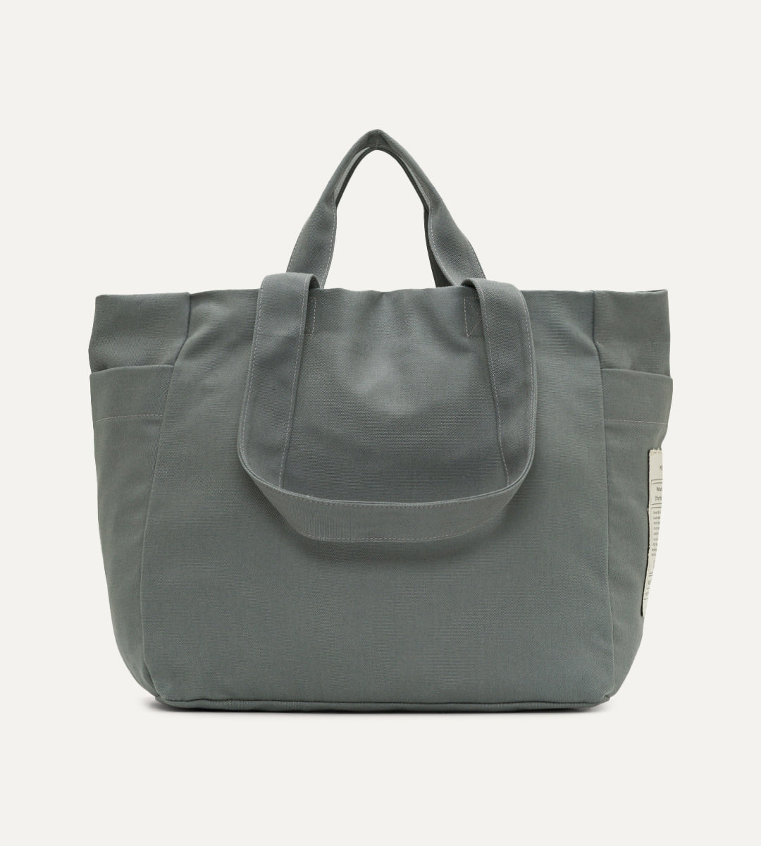 Vina Antrasit Kanvas Çanta Büyük