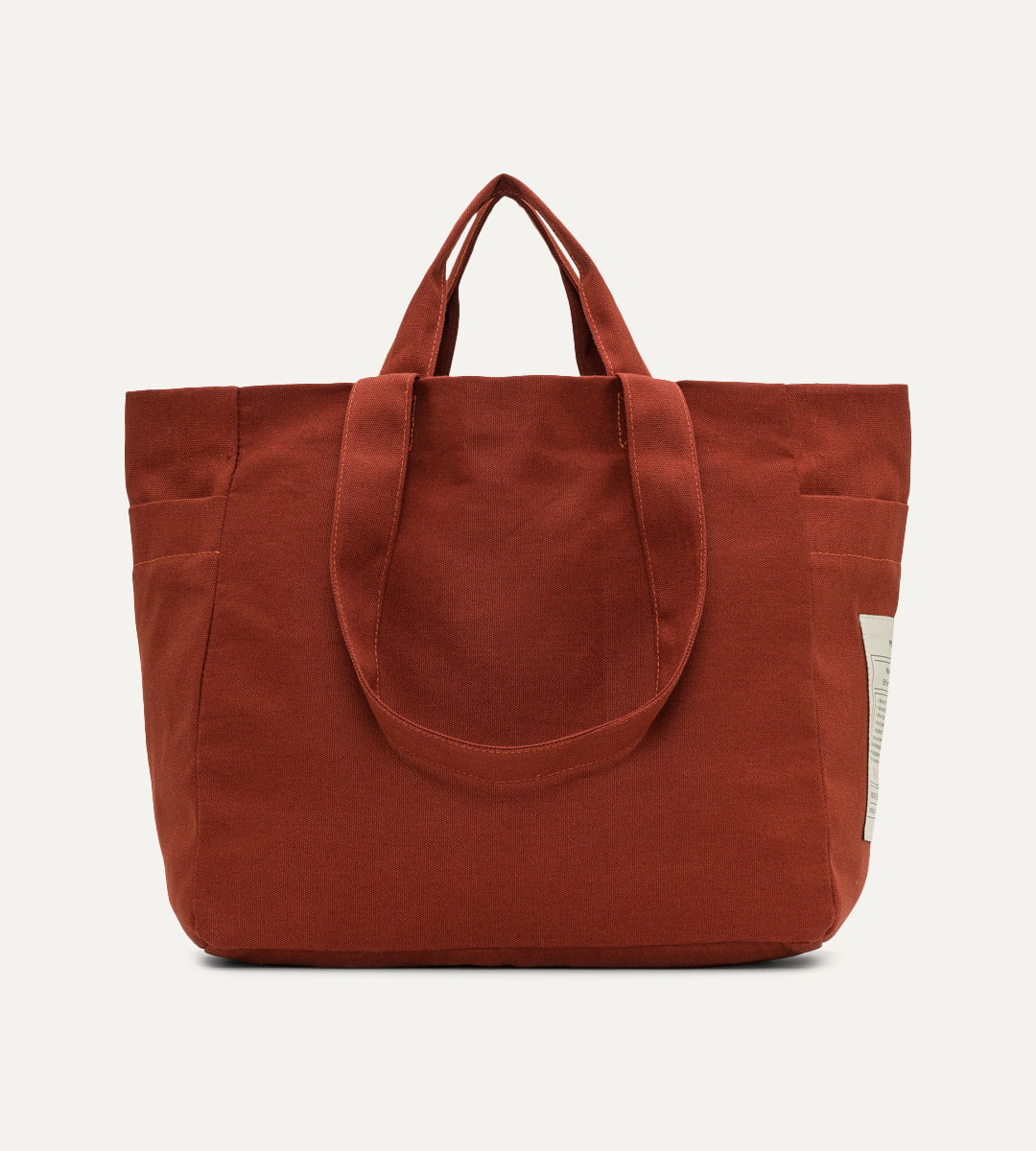 Vina Kiremit Kanvas Çanta Büyük