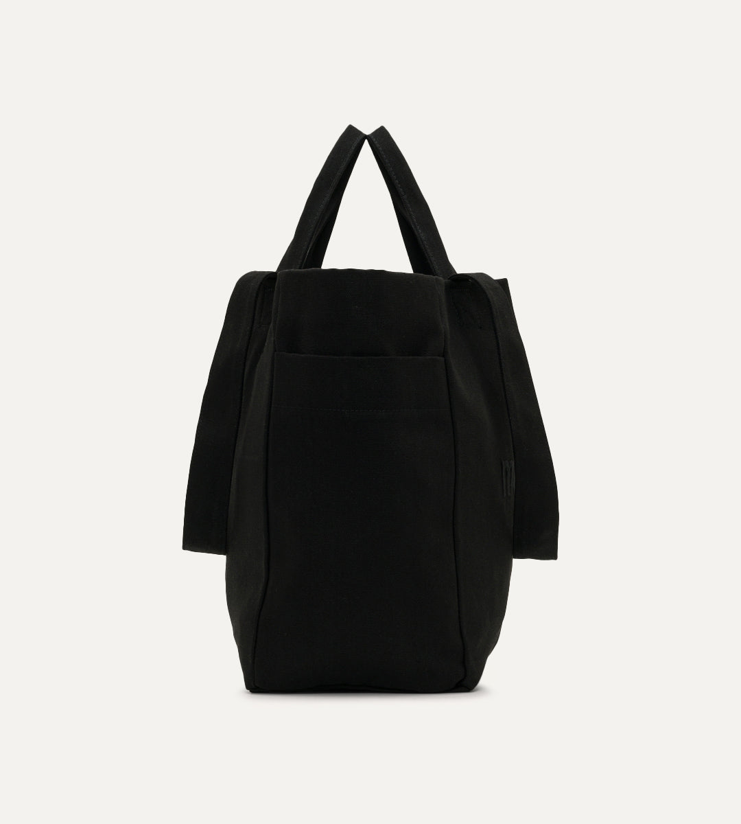 Vina Siyah Kanvas Çanta Büyük