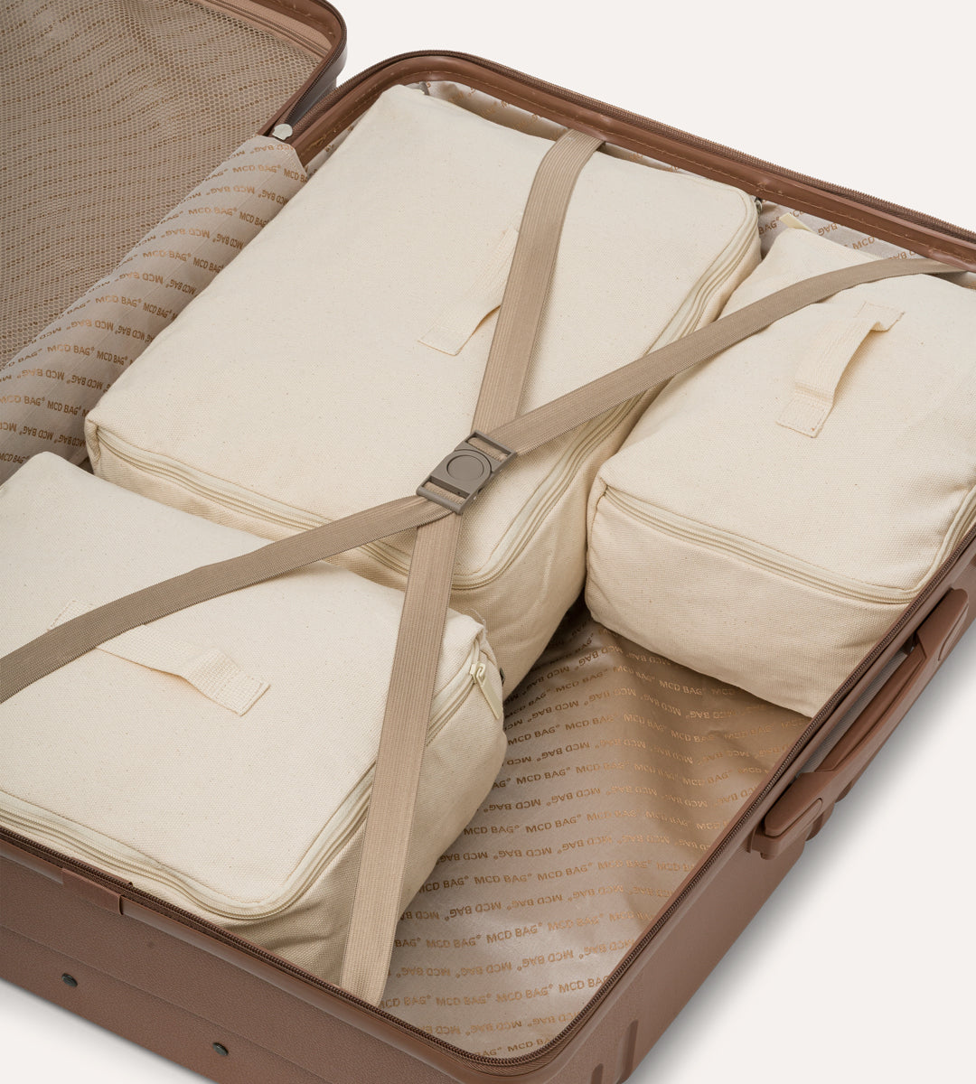 Solia Kahverengi PP Valiz Büyük Boy