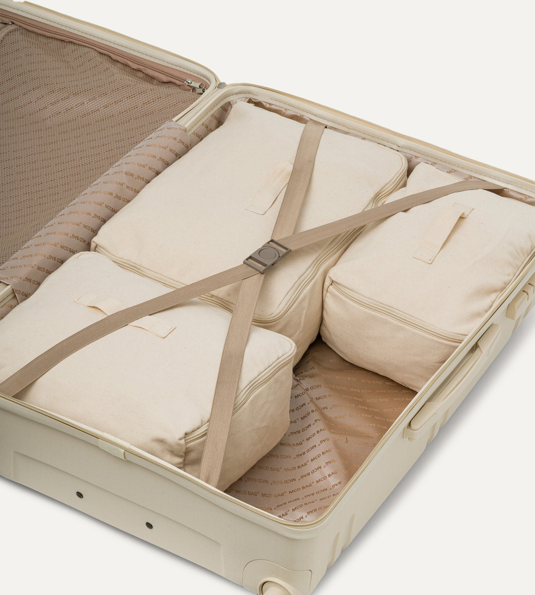 Solia Bej PP Valiz Büyük Boy