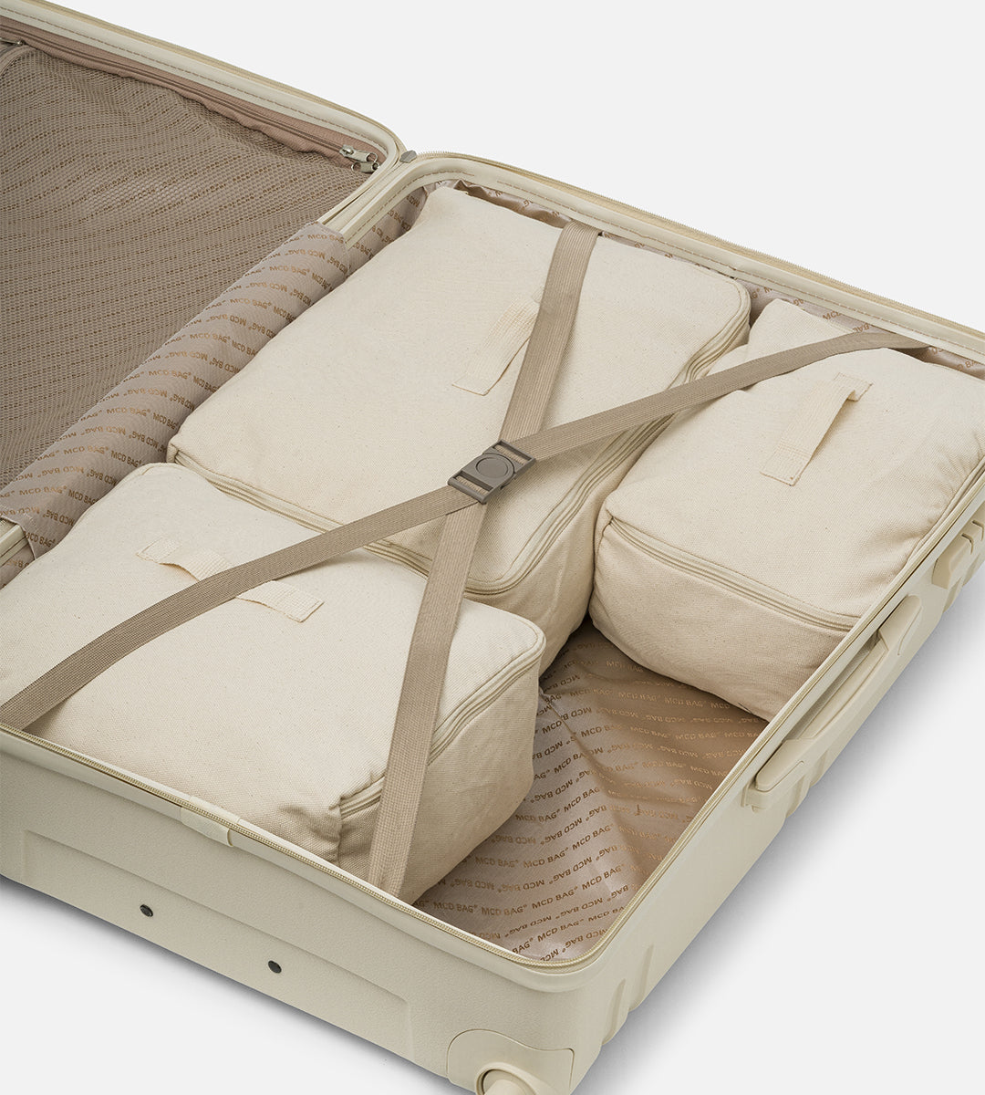 Solia Bej PP Valiz Büyük Boy