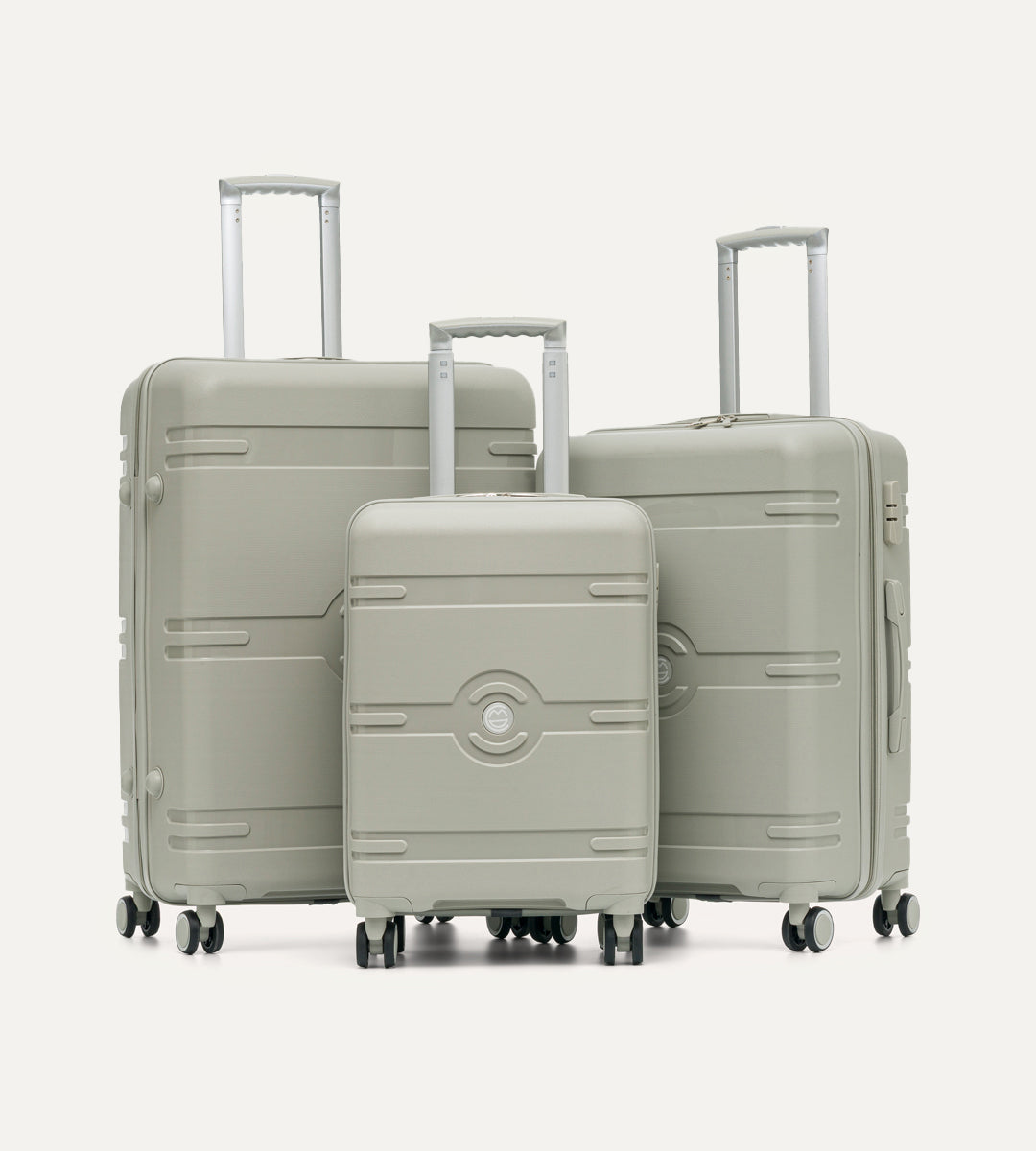 Solia Gri PP Valiz Set