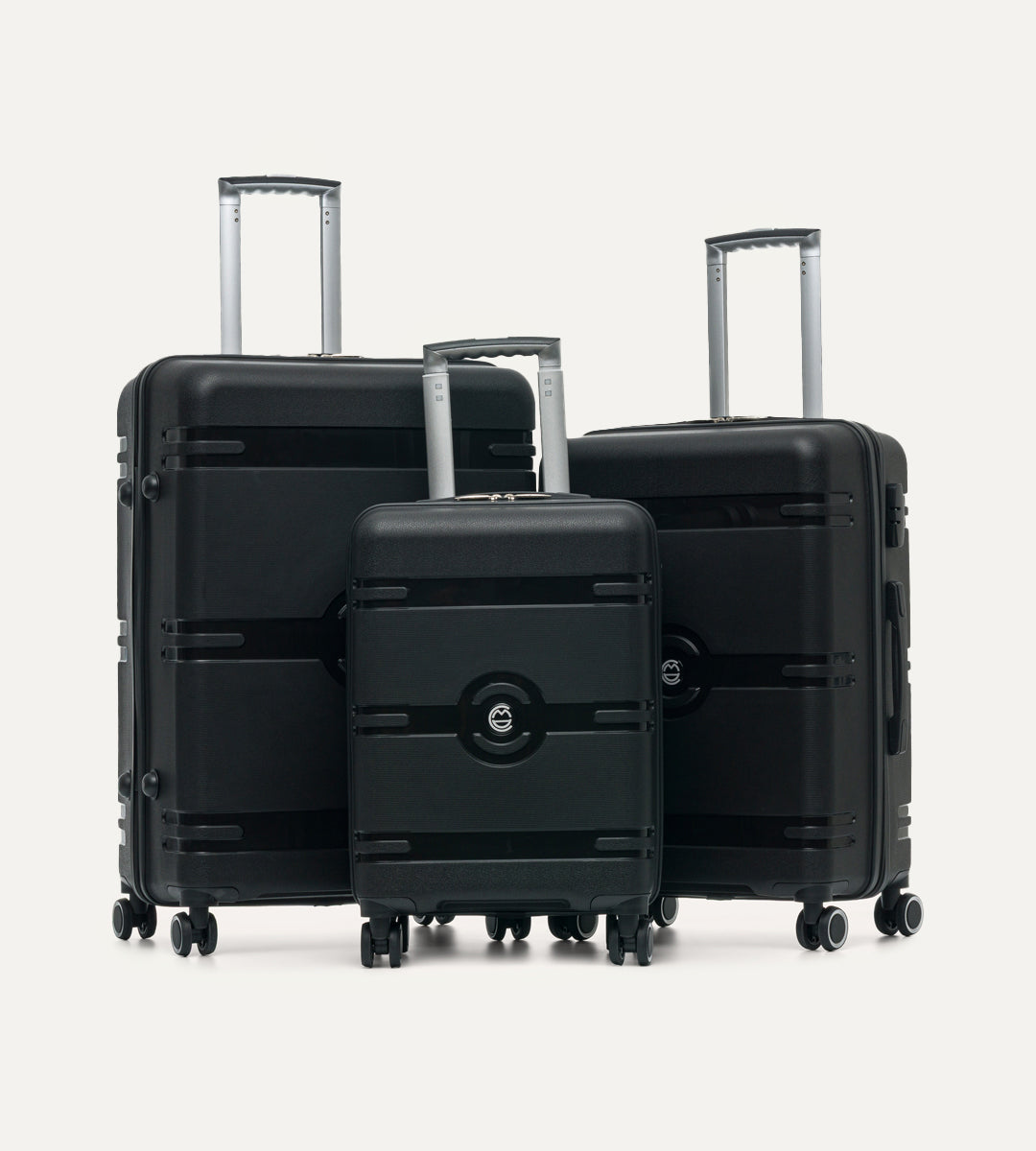 Solia Siyah PP Valiz Set