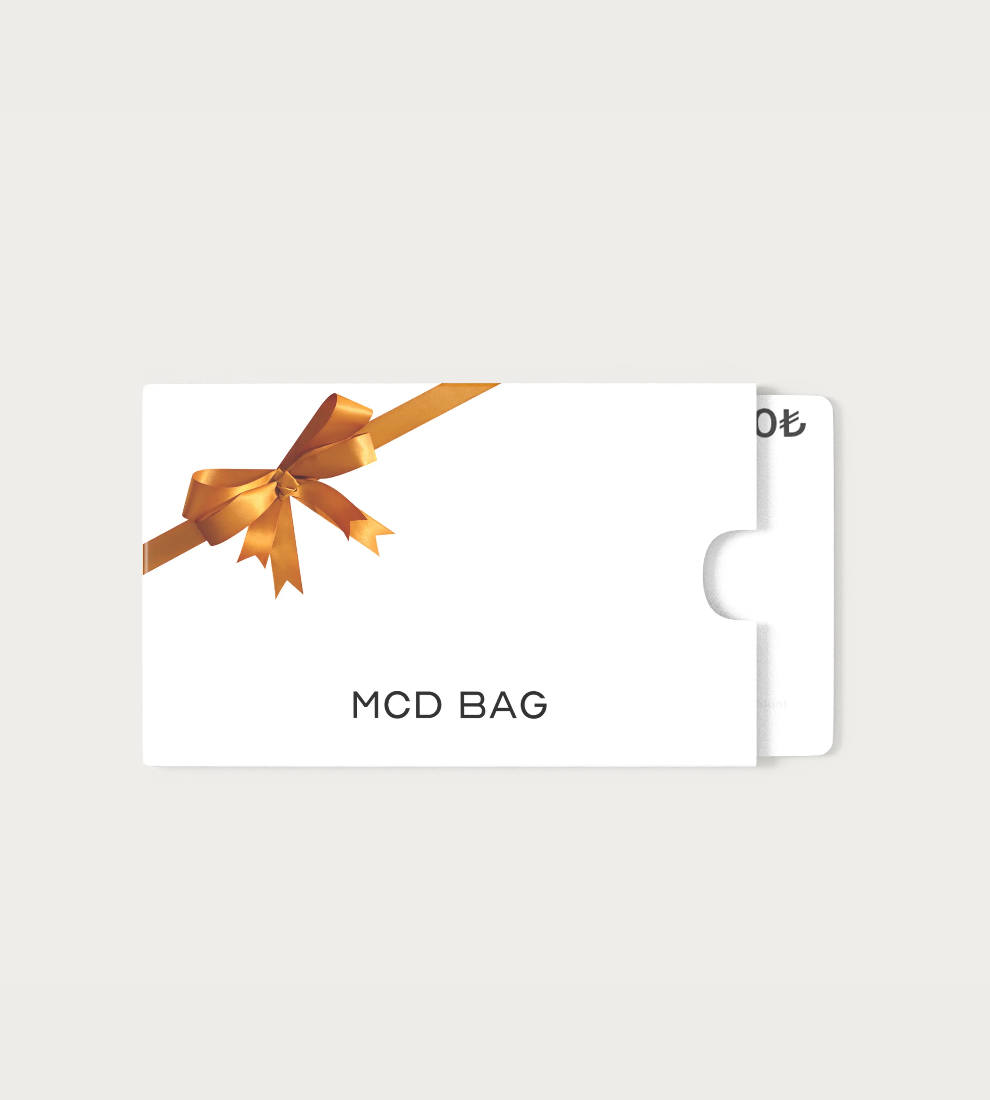 MCD BAG Hediye Kartı - Sanal Kart