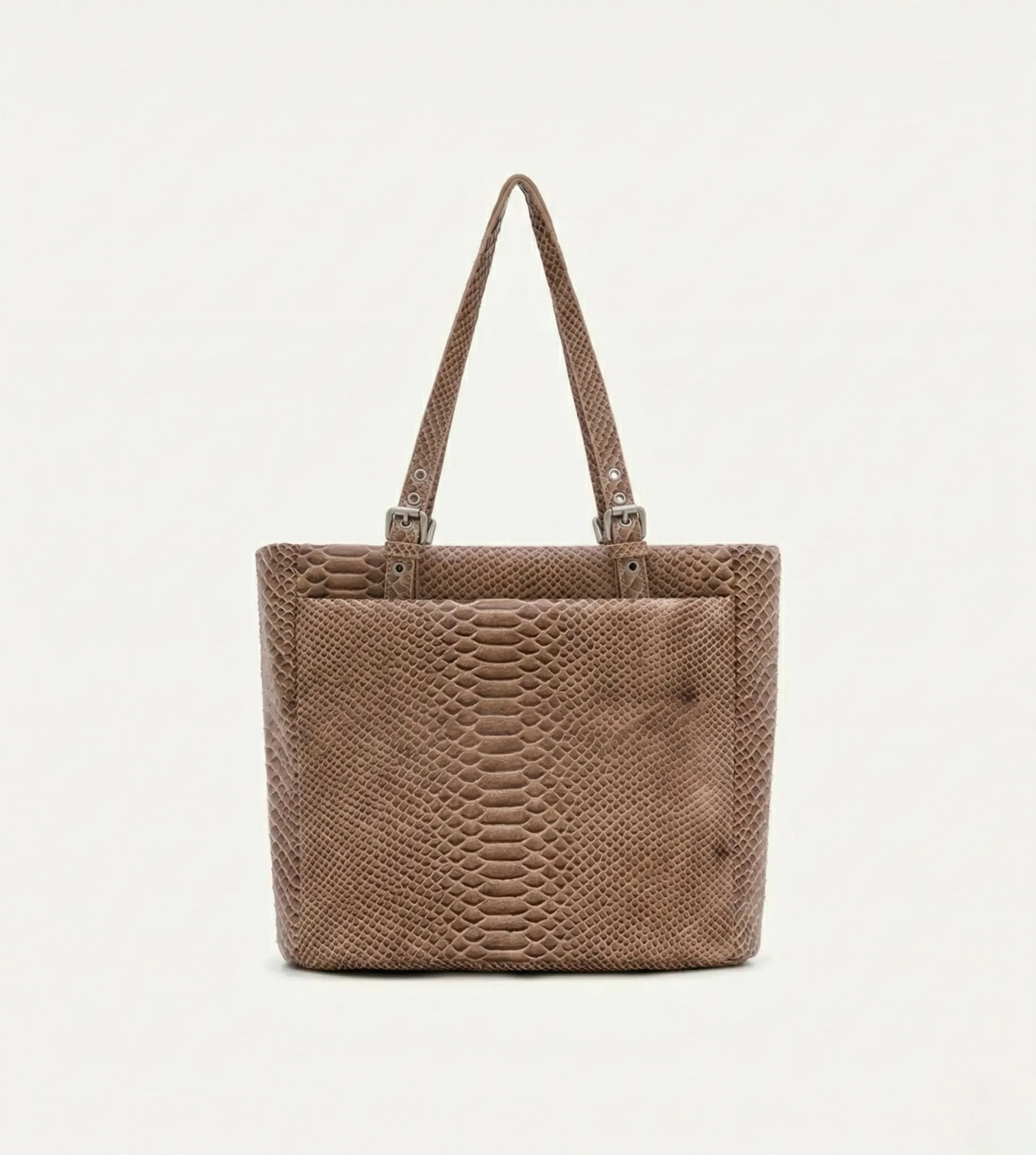 Minore Camel Y. Deri Nikel Bebek Çantası