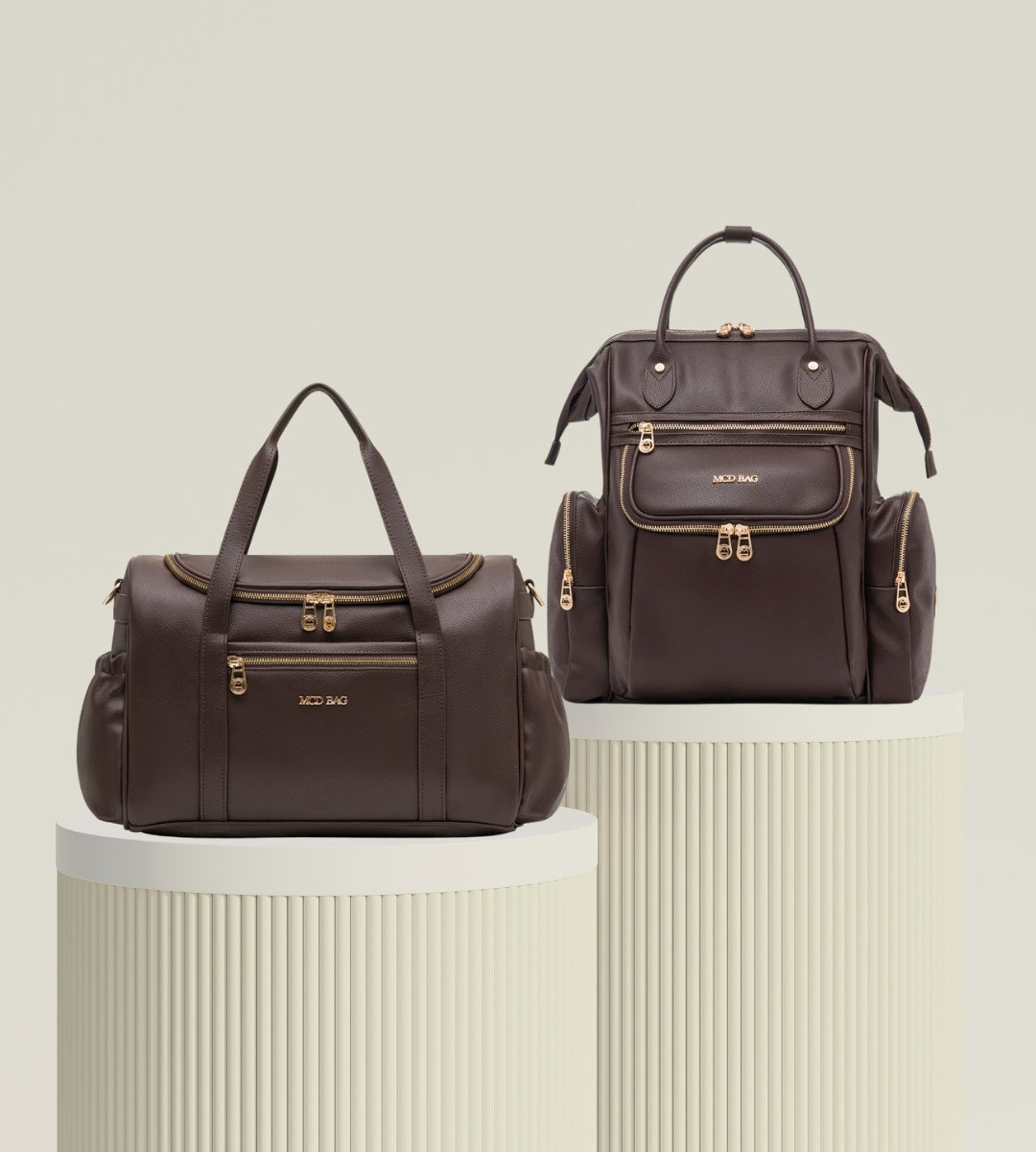 Doğum Kahverengi Set