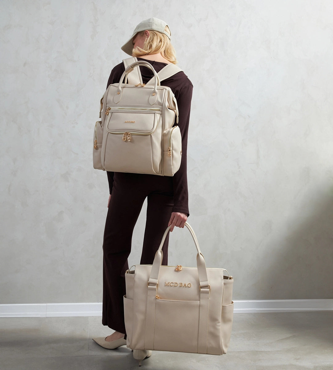 Seyahat Bej E. Deri Set