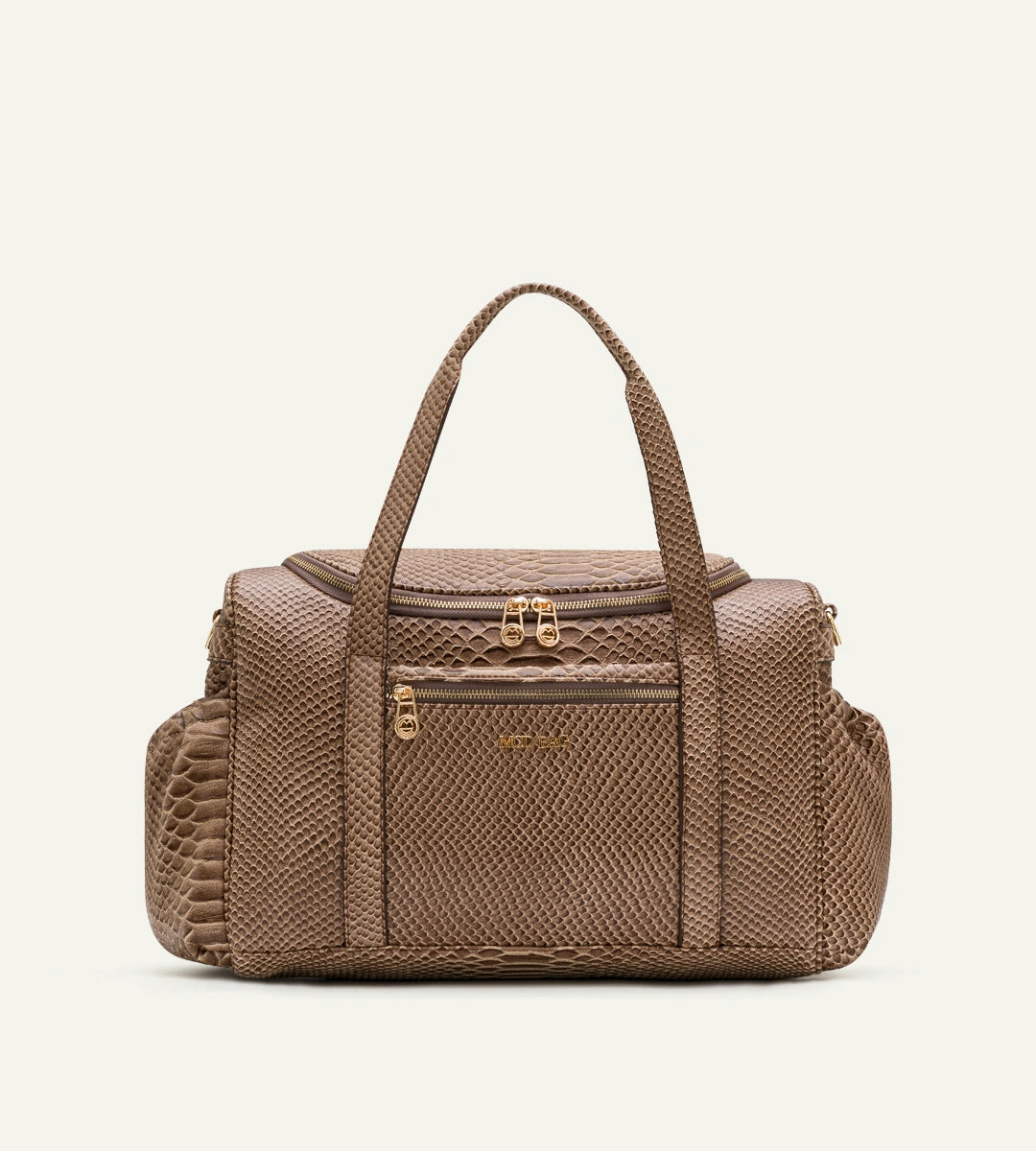 Serena Camel Y. Deri Gold Bebek Çantası
