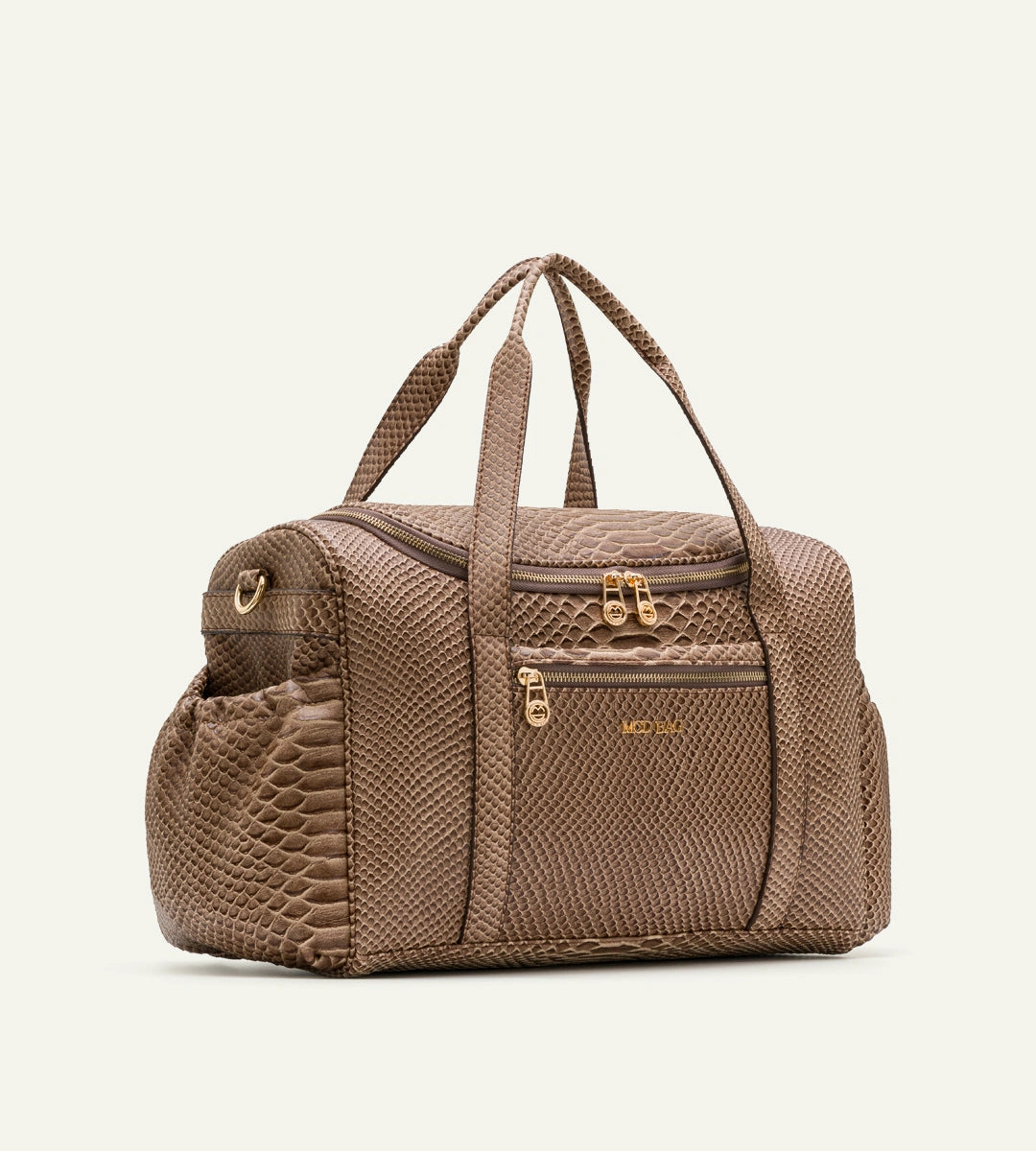 Serena Camel Y. Deri Gold Bebek Çantası