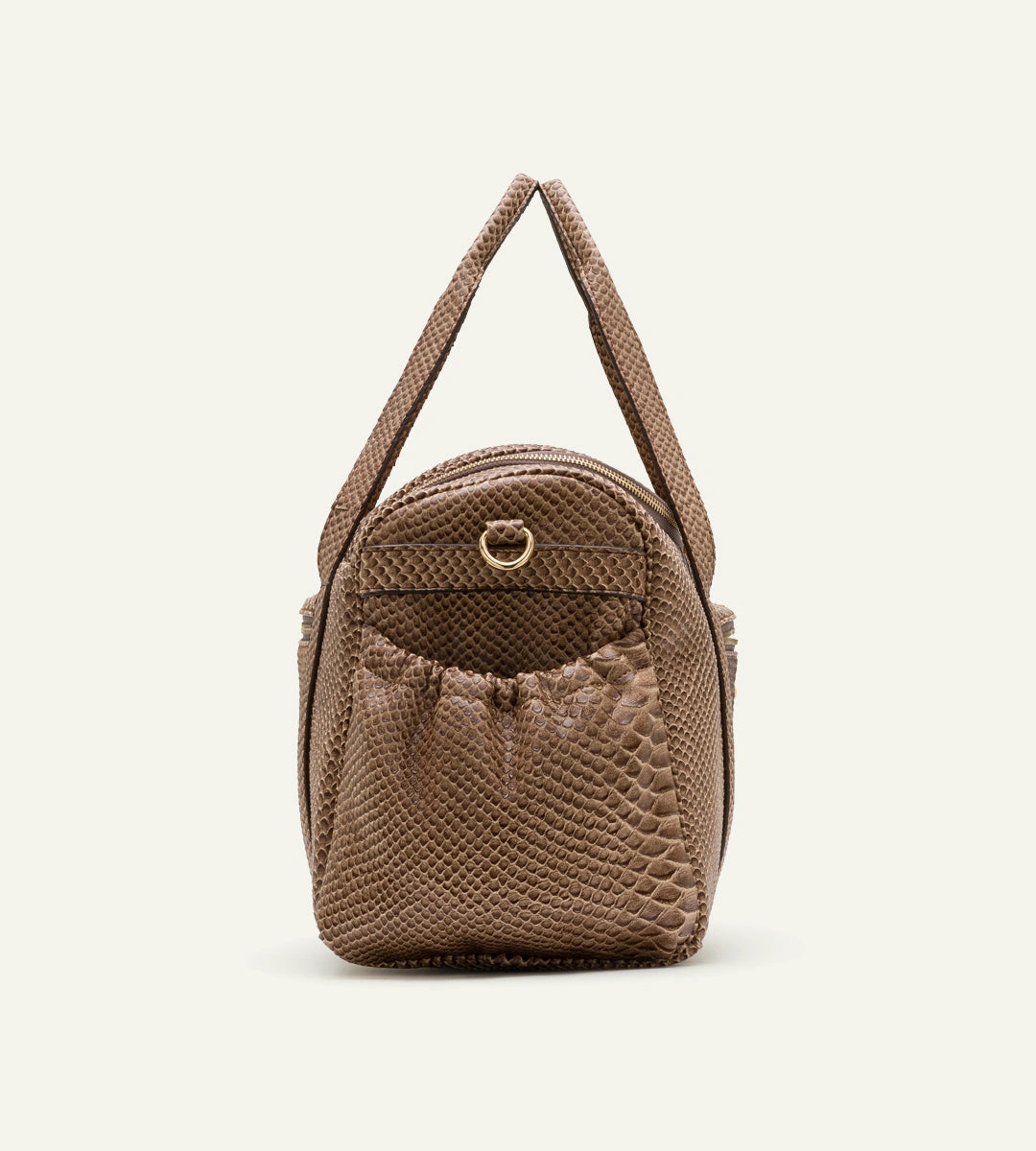 Serena Camel Y. Deri Gold Bebek Çantası