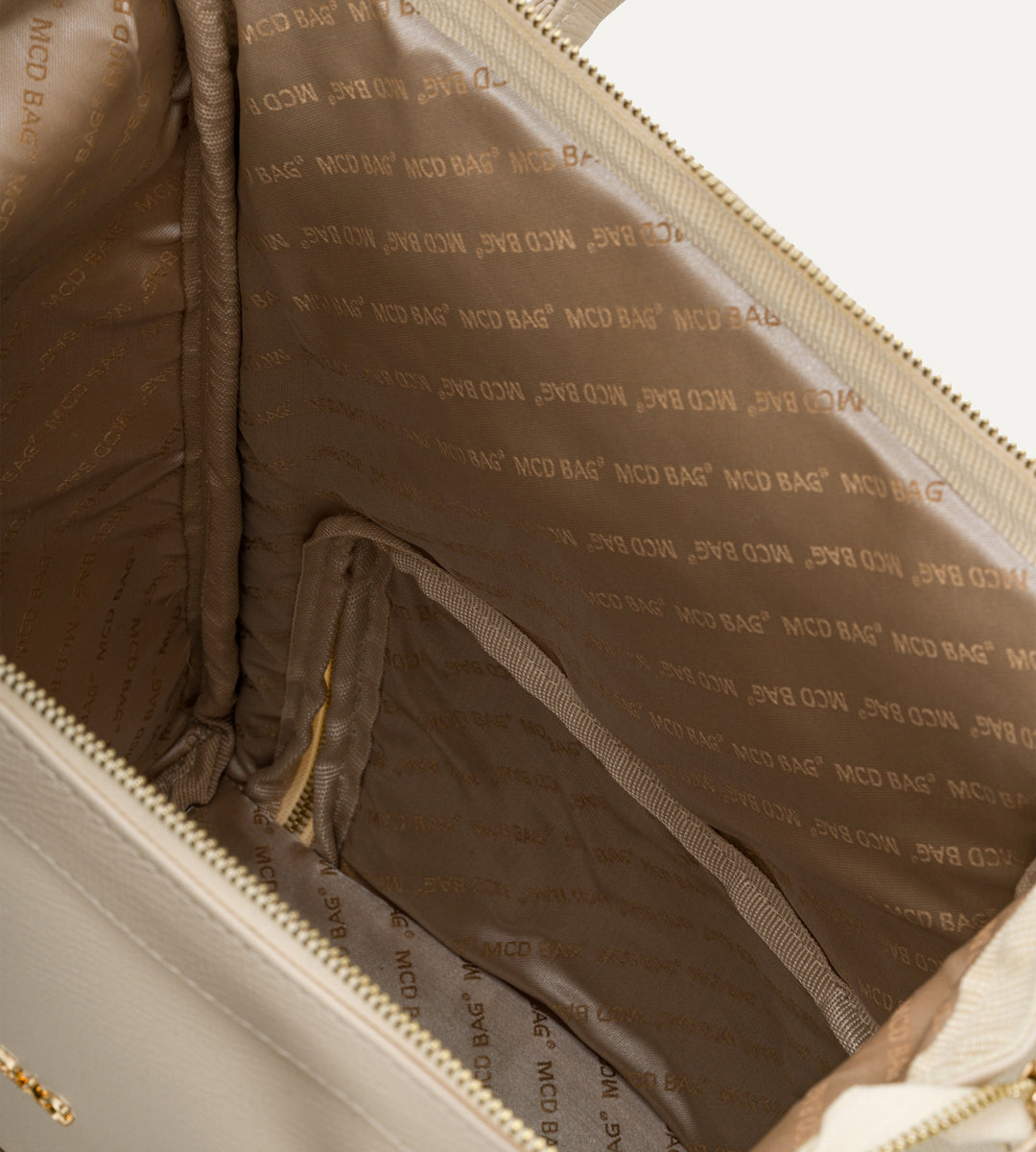 Vera Bej E. Deri Gold Bebek Bakım Çantası