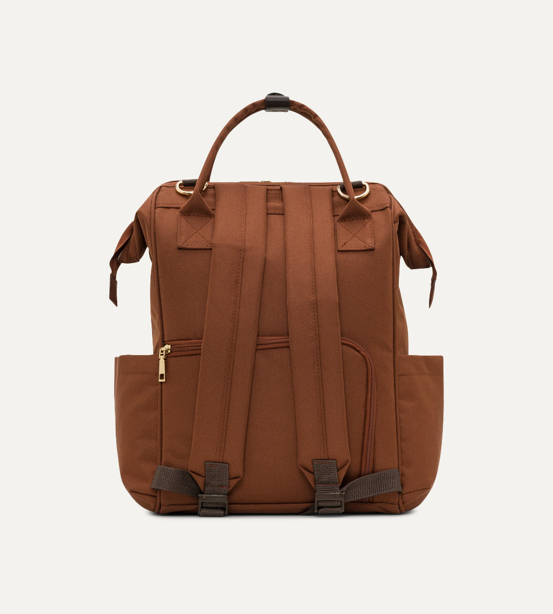 Vera Kahverengi Gold Bebek Çantası