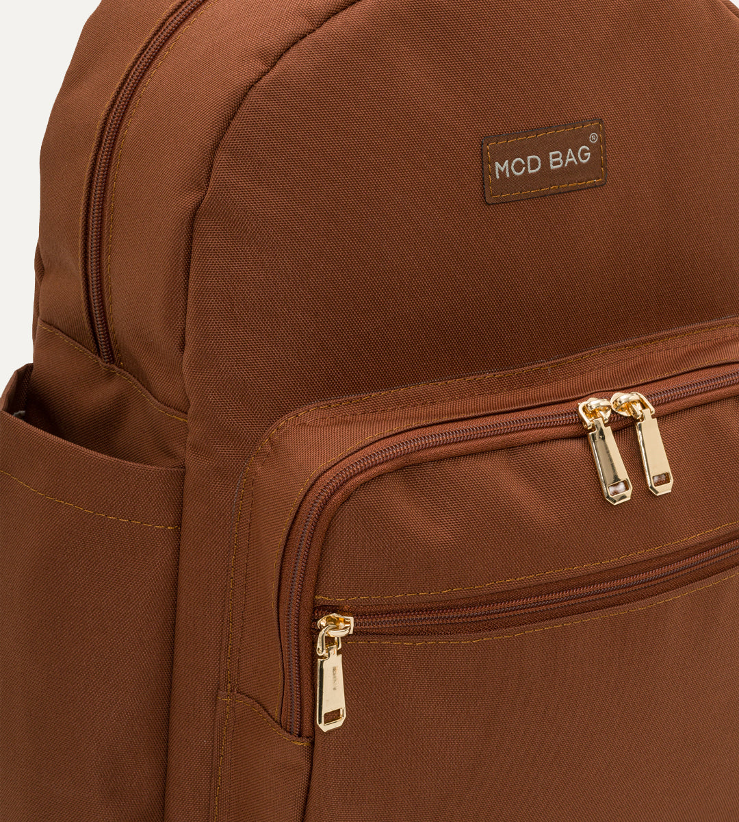 Nata Kahverengi Gold Bebek Çantası