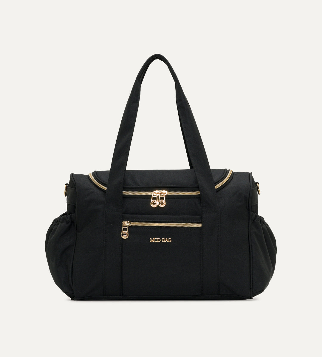 Doğum Siyah Gold Kumaş Set