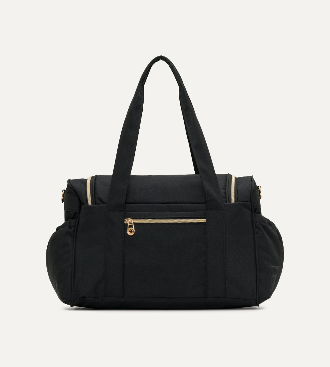 Serena Siyah Gold Kumaş Bebek Çantası