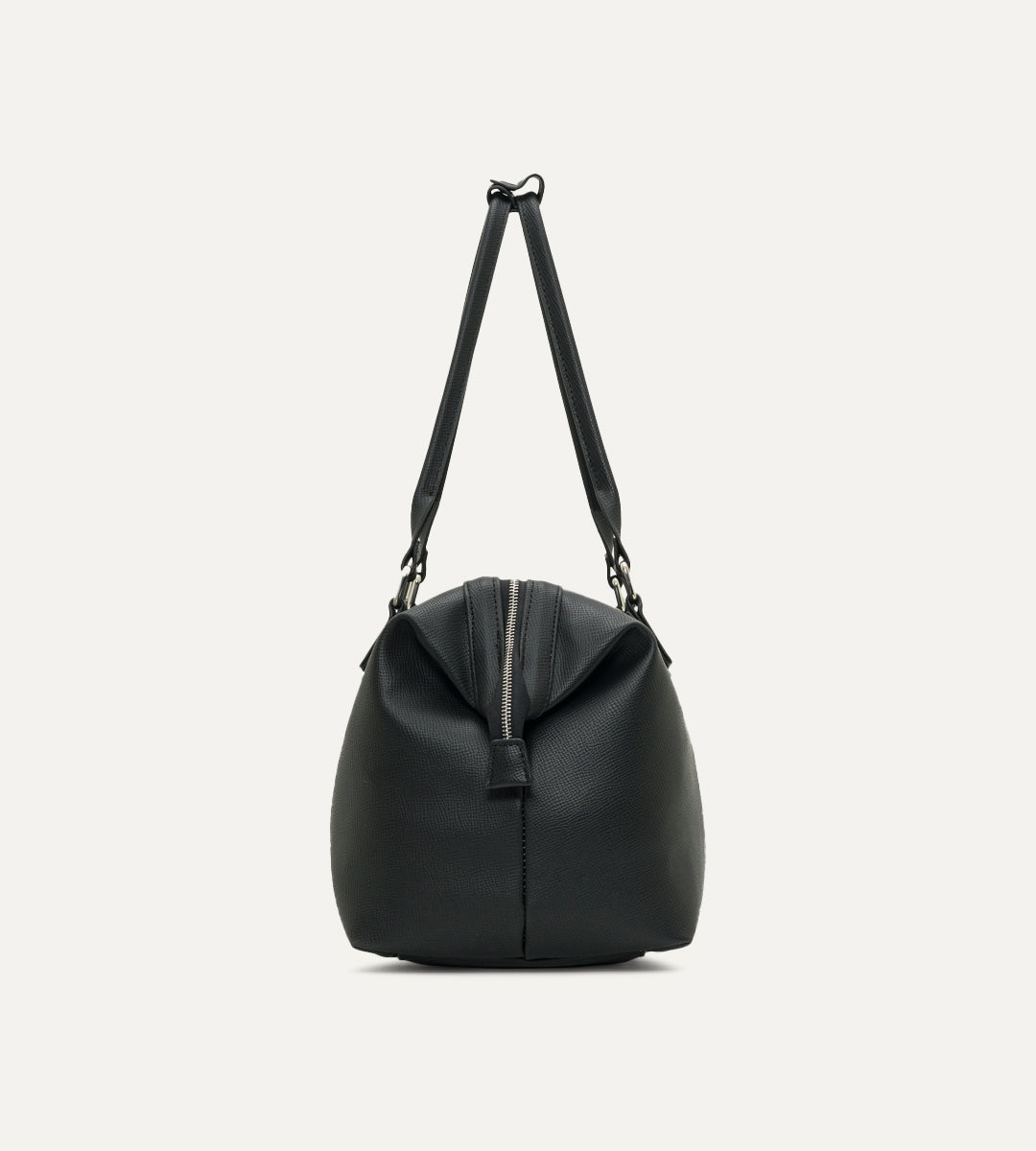 Noven Siyah E. Deri Nikel Bebek Çantası