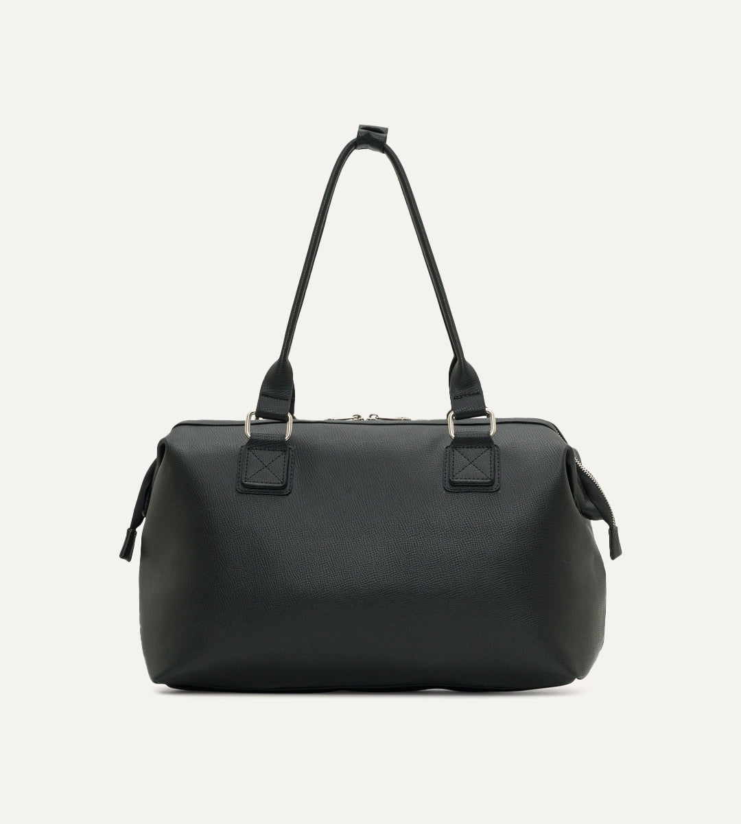 Noven Siyah E. Deri Nikel Bebek Çantası