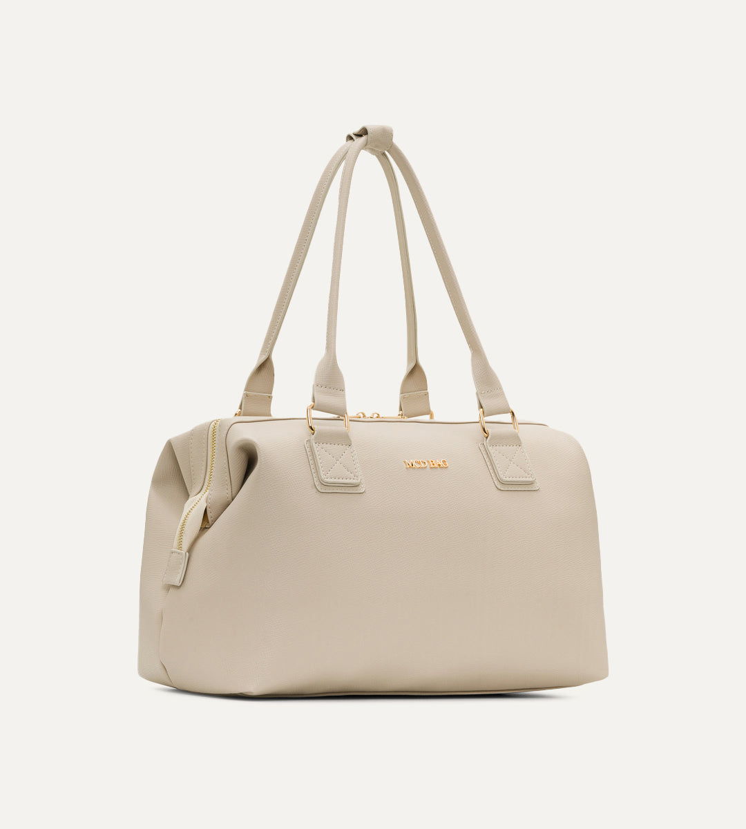 Noven Bej E. Deri Gold Bebek Çantası