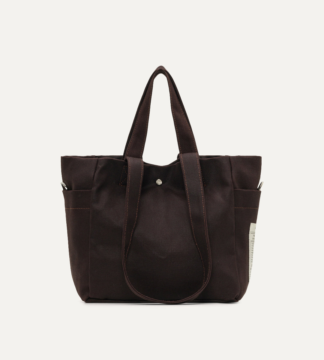 Vina Kahverengi Kanvas Çanta Küçük