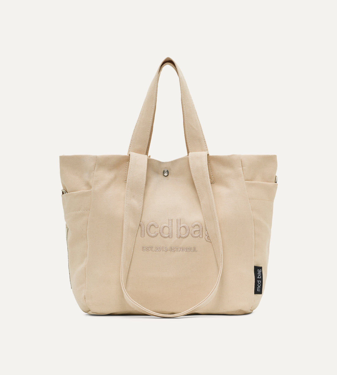 Vina Bej Kanvas Çanta Küçük