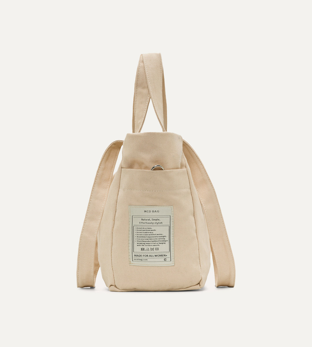 Vina Bej Kanvas Çanta Küçük