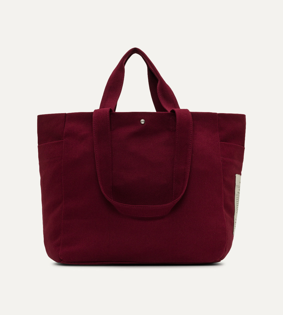 Vina Bordo Kanvas Çanta Büyük