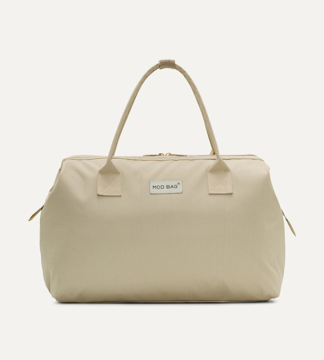 Noven Bej Gold Kumaş Bebek Çantası